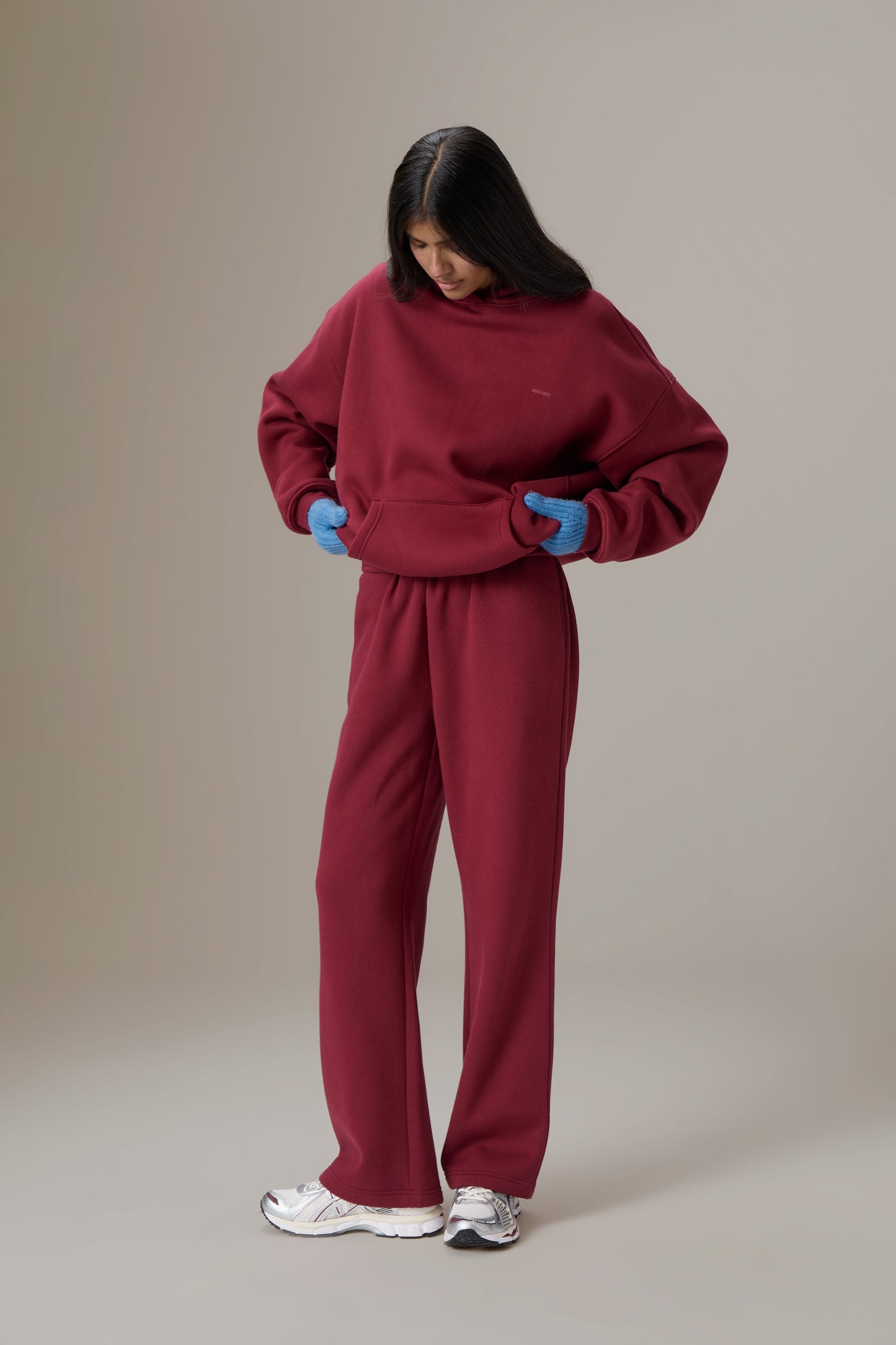 Seekers Classic Hoodie in Burgundy